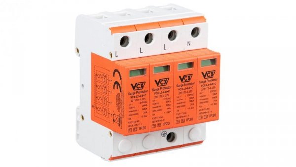 Ogranicznik przepięć Typ T1+T2 4P 7kA 1,5kV