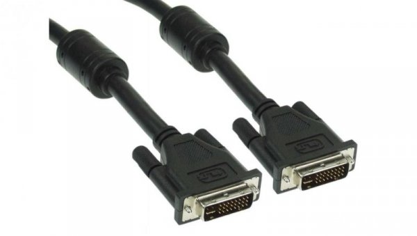Kabel przyłącze DVI (24+1) Dual Link DSKDV03N /3m/