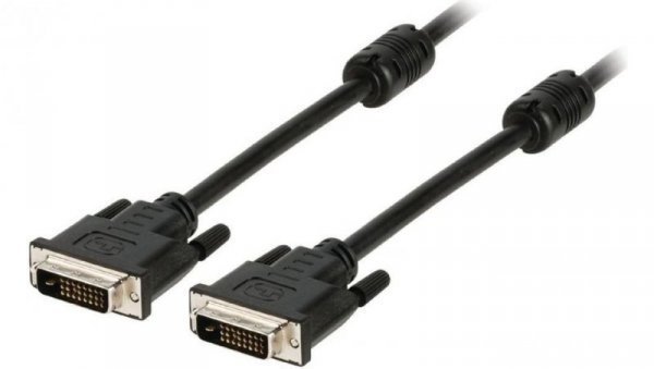 Kabel przyłącze DVI (24+5) Dual Link DVI-D DSKDV06 /1,8m/