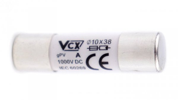 Wkładka bezpiecznikowa cylindryczna topikowa gPV 10x38 CF-10 PV, DC, 20A / CF-10 PV, DC, 20A
