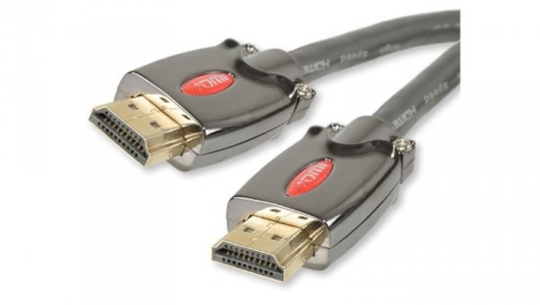 Kabel przyłącze ultra HDMI V1.4 High Speed with Ethernet 340MHz 3D kanał zwrotny audio ARC Ethernet złocone HDK50 /0,8m/