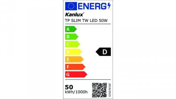 Oprawa hermetyczna LED TP SLIM TW LED 50W-NW 5500lm 4000K IP65 27118