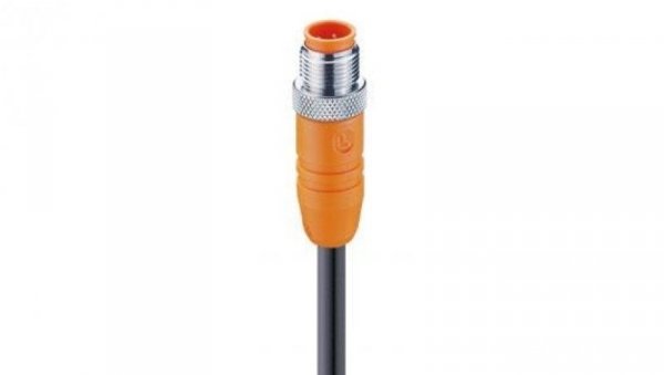 Kabel konfekcjonowany jednostronnie zakończony złącze M12 8-pin męskie proste gwintowane RSTS 8-299/2 M