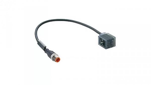 Kabel konfekcjowany obustronnie zakończony złącza DIN typ B M12 3-pin męskie proste M12 RST 5-3-VBD 1A-1-2-241/2 M