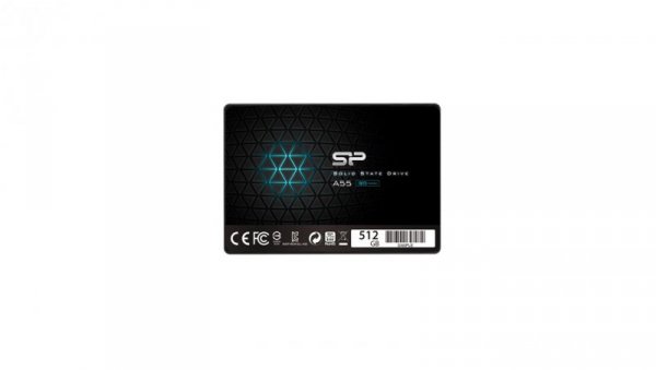 Dysk SSD Silicon Power Ace A55 SP512GBSS3A55S25 (512 GB 2.5 SATA III)