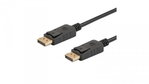 Kabel SAVIO CL-137 (DisplayPort M - DisplayPort M 3m kolor czarny)