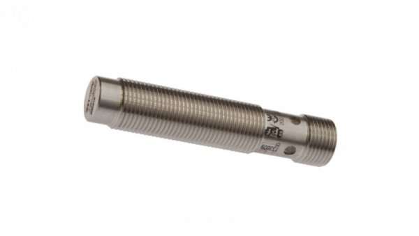Czujnik indukcyjny M12x1 dł: 60 mm niezabudowany Sn: 15 mm 10-30V DC 85 stC PNP NO złącze M12 4-pinowy IO120128