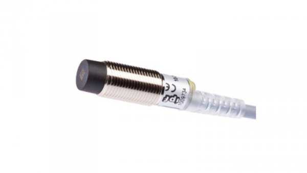Czujnik indukcyjny M12x1 dł: 37 mm niezabudowany Sn: 6 mm 10-30V DC PNP NO kabel 2m IP67 IN120104