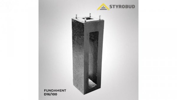11szt. Fundament D16/100 (1000/260) 4xM20/160