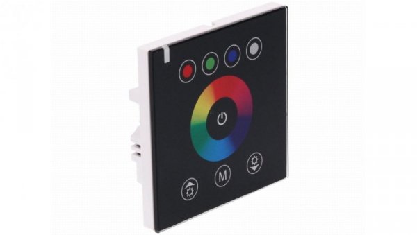 Sterownik LED panel RGB 3x4A czarny v2 12-24V Prescot