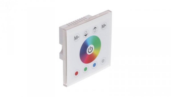 Sterownik LED panel RGBW 4x4A biały 12-24V Prescot