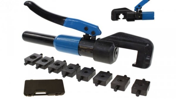 Praska hydrauliczna do kabli 4-70 / zaciskarka do kabli 4-6-10-16-25-35-50-70 / PH-70C