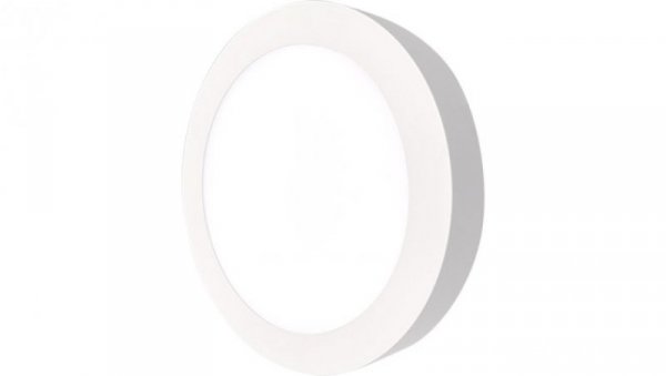 Oprawa nasufitowa LED 12W 850lm 2800K/ciep³a IP20 okrągły biały LED60 FENIX-R White 12W WW GXDW261