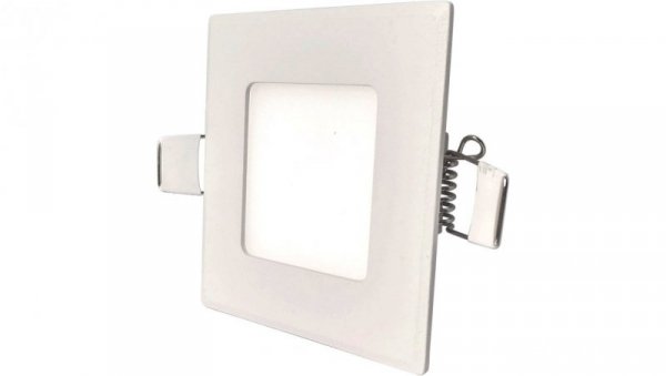 Oprawa downlight LED 3W 190lm 2800K/ciepła IP44/20 kwadratowy do wbudowania biały LED15 VEGA-S White 3W WW GXDW200