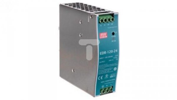 Zasilacz impulsowy 24VDC 5A 120W EDR-120-24