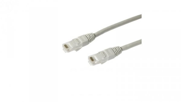 Kabel krosowy EmiterNet UTP kat.6 LSOH 2 m szary, EM/PC-UTP6LSOH-2M