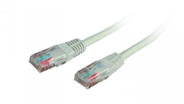 Kabel krosowy EmiterNet FTP kat.6 LSOH 0,5 m szary, EM/PC-FTP6LSOH-0.5M