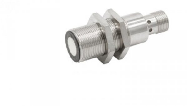Czujnik ultradźwiękowy odbiciowy M18x1 dł: 56mm Sn: 80-800mm 18-30V DC PNP/NPN konfigurowalny złącze M12 4pin IP67 UT189520