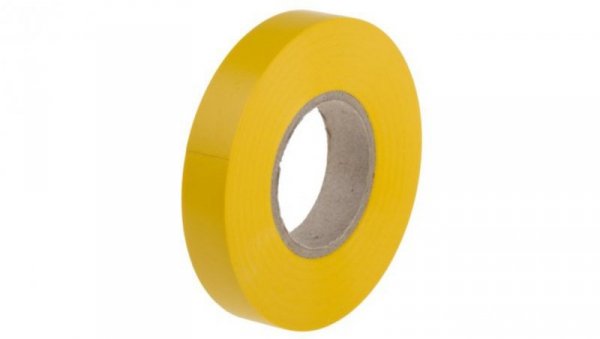 Taśma izolacyjna, kolor Żółty, 12mm x 20m BS EN 60454-3-1 / typ 2, grubość 0.13mm 236008, RS PRO