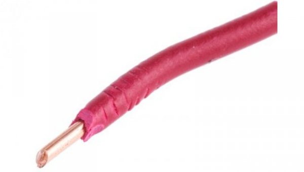 Przewód instalacyjny, 6491X, H07V-U., 100m, 1,5 mm² CSA , 450/750 V, 17,5 A, kolor: Czerwony