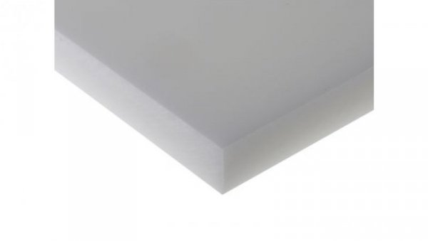 Arkusz tworzywa sztucznego Biały, 500mm x 300mm x 20mm
