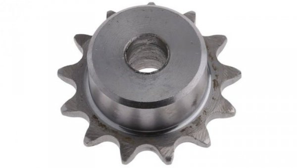 Koło łańcuchowe drabinkowe, 9 zębów, Pilot, śr otworu: 6mm, śr toczna: 23.39mm, Stal
