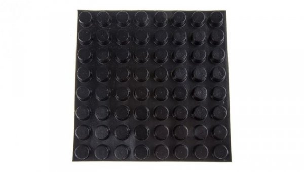 Nóżki antywibracyjne, 16.5mm, Okrągła