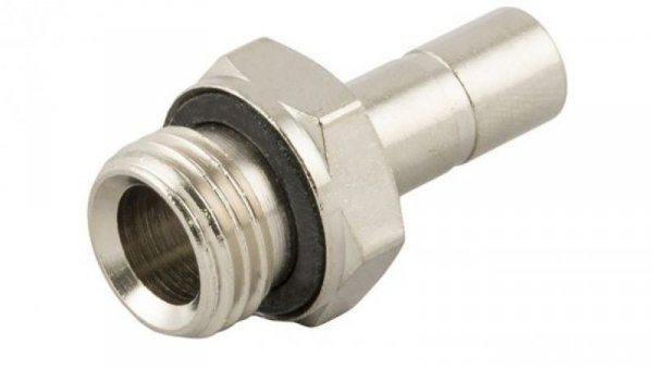 Złącze wielostykowe, typ: Adapter męski (równoległy), Wciskane, gwint: 3.175mm, rodzaj: Męski, rura: 6mm