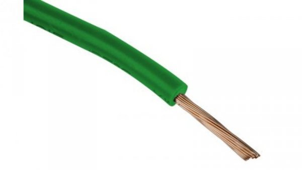 Kabel trzynormowy, dł. 100m 0,75 mm², 14 A, 1 kV DC, 600 V AC, Maks. +105C Zielony Zgodność z trzema normami, RS PRO