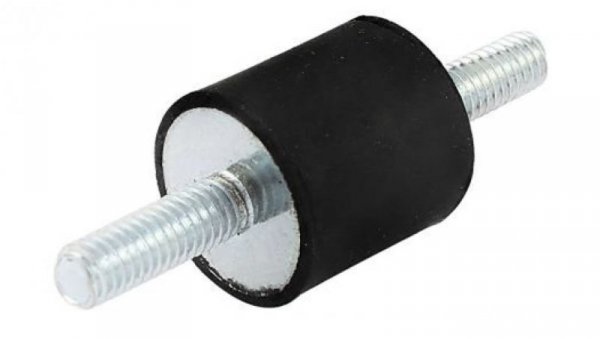 Nóżki antywibracyjne, M10, Ø 50mm, materiał: Stal nierdzewna 55Shore A, RS PRO