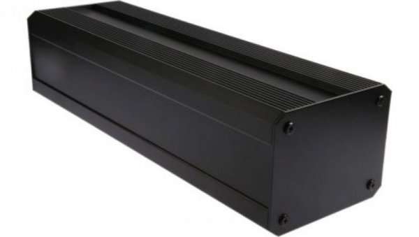 Obudowa radiatora Czarny IP40, 400 x 100 x 130mm, RS PRO