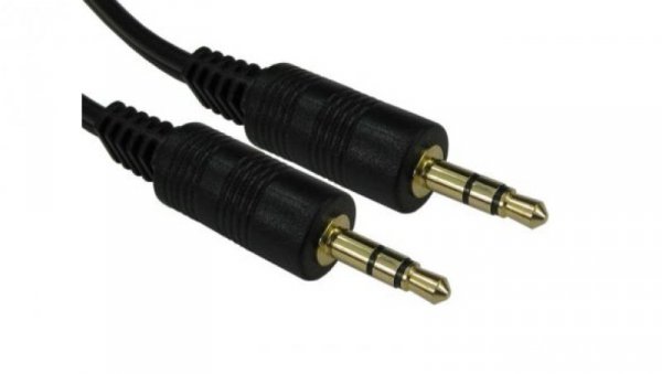 Kabel Jack audio, złącze A: Męskie, złącze B: Męskie, 500mm