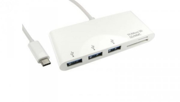 Hub USB USB 3.0 3 USB USB C, RS PRO