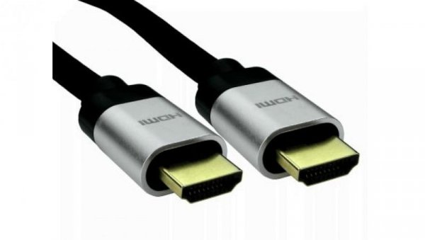 2m 8K HDMI M-M 28awg Silver Aluminium Ho
