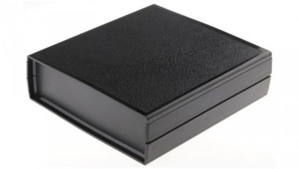 Obudowa urządzeń elektronicznych, ABS, Czarny, 231 x 212 x 67mm, RS PRO
