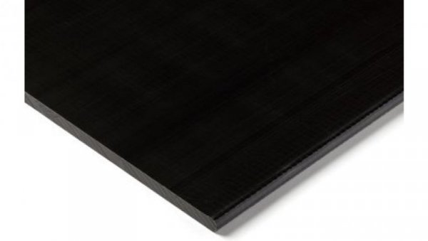 Arkusz tworzywa sztucznego Czarny, 500mm x 300mm x 16mm