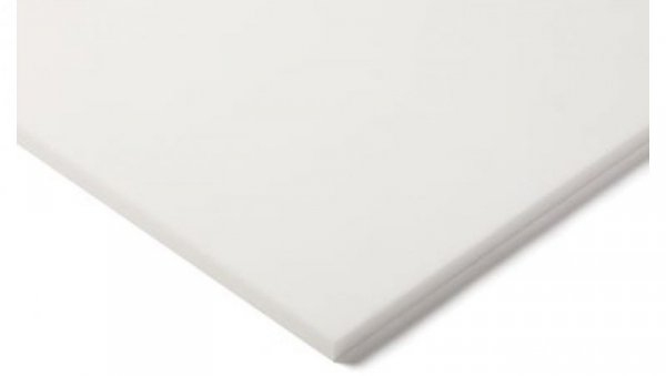 Arkusz tworzywa sztucznego Biały, 600mm x 300mm x 1.5mm