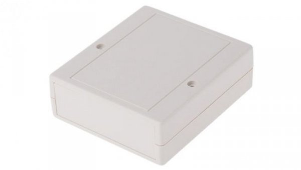 Obudowa ręczna, 68 x 25 x 78mm, materiał: ABS, kolor: Biały, RS PRO