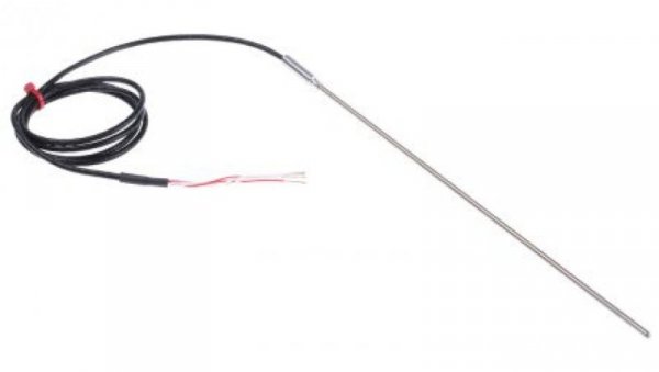 Termopara typ PT 100, -50C do +500C 250mm kabel 1m, Stal nierdzewna