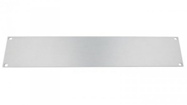 Panel przedni do szafy RACK, 2U, 482.6 x 399.3mm, kolor: Niemalowany, RS PRO