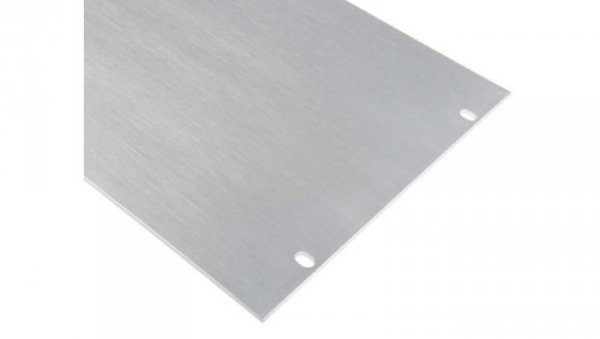 Panel przedni do szafy RACK, 5U, 482.6 x 43.7mm, kolor: Niemalowany, RS PRO