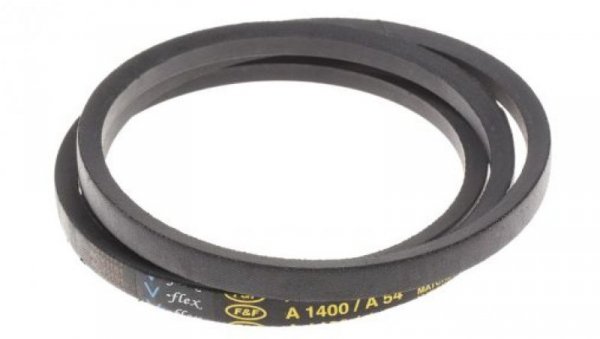 Pas napędowy, profil A, materiał: PET, guma, 13mm x 8mm x 1.37m, RS PRO