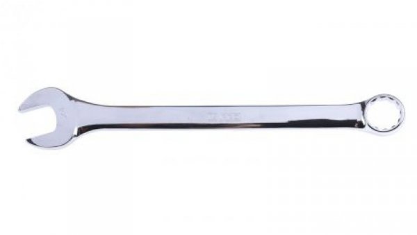 Klucz płasko-oczkowy, roz. 24 mm, dł. 317 mm, materiał: Stal chromowo-wanadowa, RS PRO