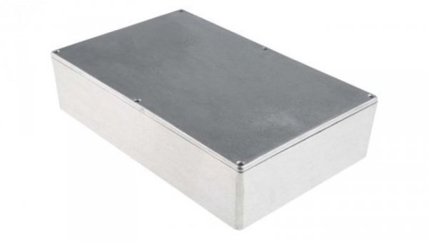 Obudowa ekranowana Srebrny, 275 x 175 x 65.5mm, RS PRO
