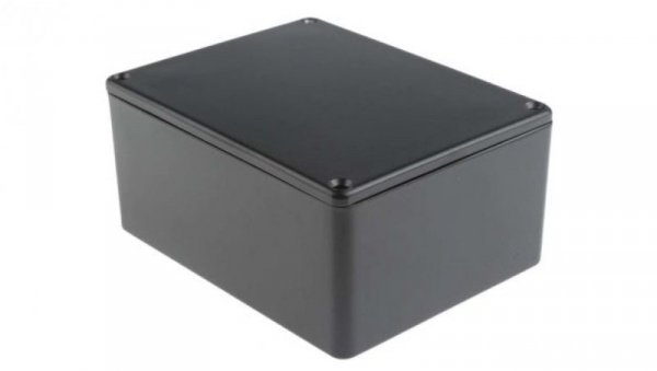 Obudowa ekranowana Czarny, 114.7 x 89.7 x 55.1mm, RS PRO
