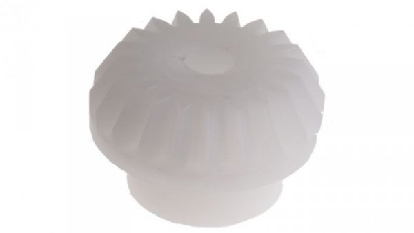 Przekładnia kątowa, POM, zęby: 20, Ścięte, skok: 1mm, kąt: 20, otwór: 5mm, 110 → 120HRR