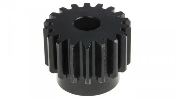 Koło zębate walcowe, moduł: 2, l.zębów: 18, śr. piasty: 30mm, śr. otworu: 12mm, Stal
