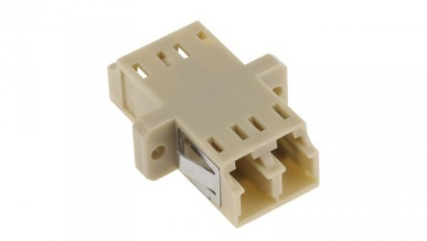 Adapter światłowodowy, typ: LC do LC, Wielomodowy, Duplex
