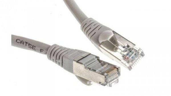 Kabel kat. 5e F/UTP Szary 10m
