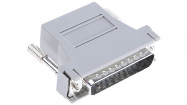 Adapter do złączy RJ, Gniazdo RJ45/25-stykowa wtyczka D